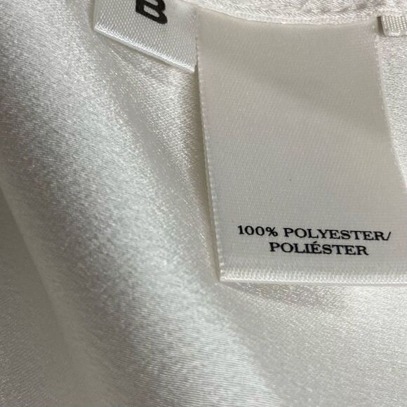 ANN TAYLOR Women’s White Long Sleeve Top Size Large - Picture 11 of 12